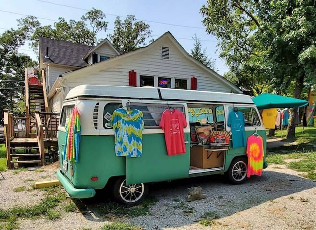 Das Versteck des großen Geistes in historischem Eureka Springs, Arkansas in Eureka Springs, Carroll County (AR)