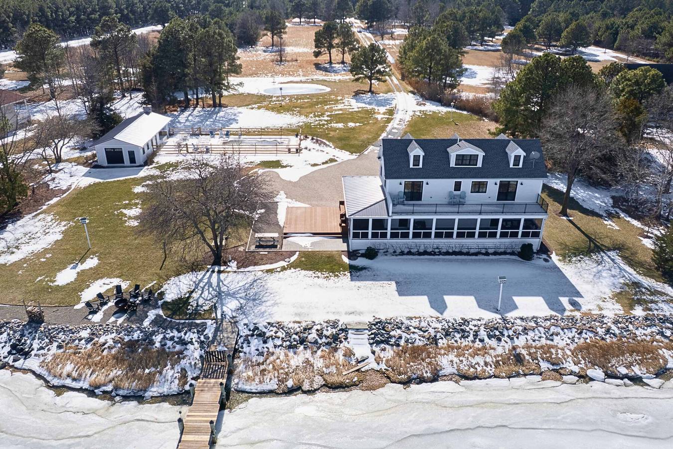 Modern Chesapeake Waterfront - Heated Pool - Dock in Chesapeake Bay