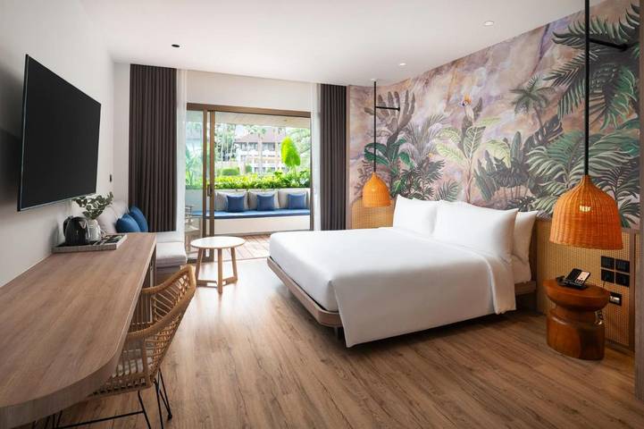 Bungalow für 4 Personen, mit Ausblick und Garten sowie Pool in Thailand