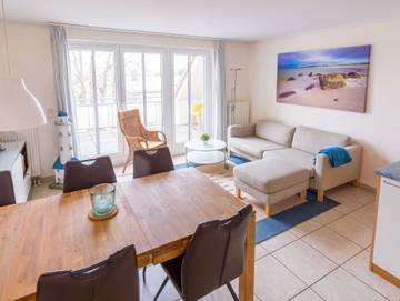 Ferienwohnung für 6 Personen, mit Balkon und Pool sowie Sauna, mit Haustier in Rerik