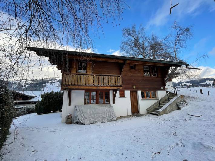Chalet pour 2 personnes, avec balcon à Saanen - 4