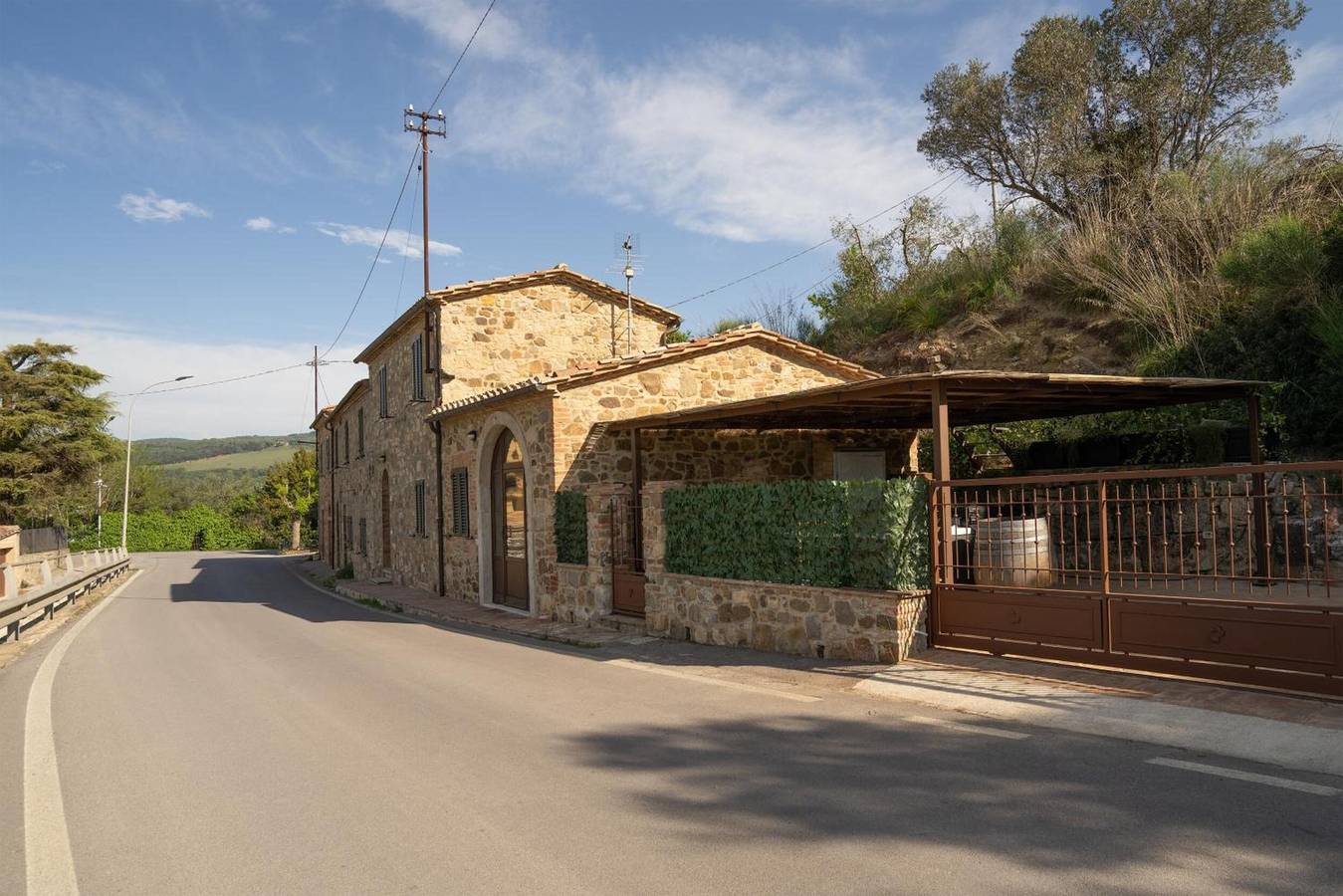 Apartamento entero, Casa vacacional Sant'Antimo en Montalcino con piscina y vistas in Castelnuovo dell'Abate, Montalcino