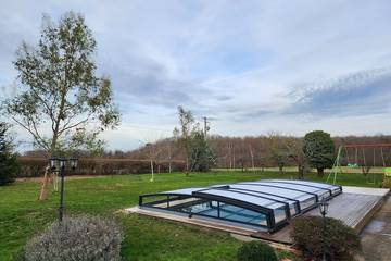 Location de vacances pour 12 personnes, avec jardin, animaux acceptés à Rilly-sur-Loire