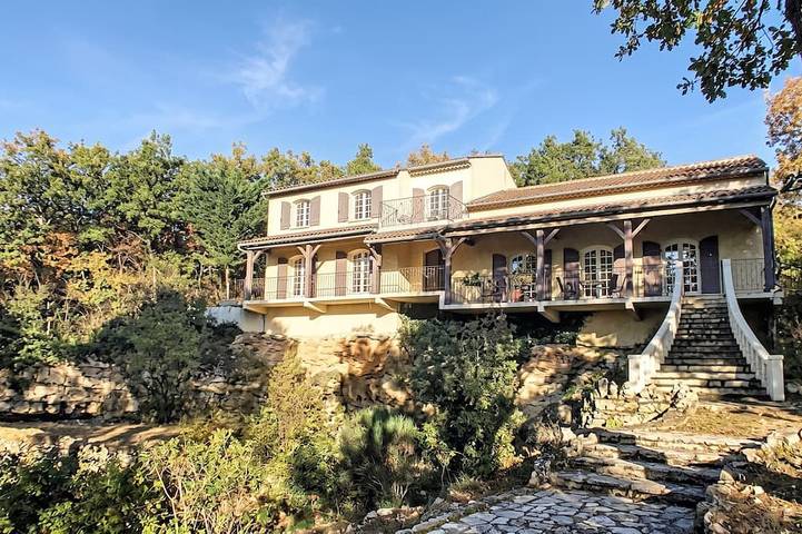 Chalet para 8 personas, con jardín y balcón - 1