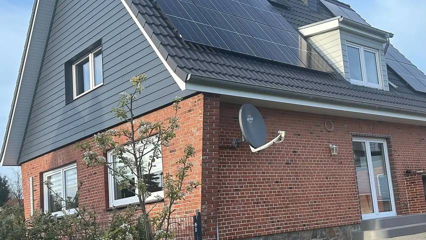 Ferienhaus für 6 Personen, mit Garten in Breklum