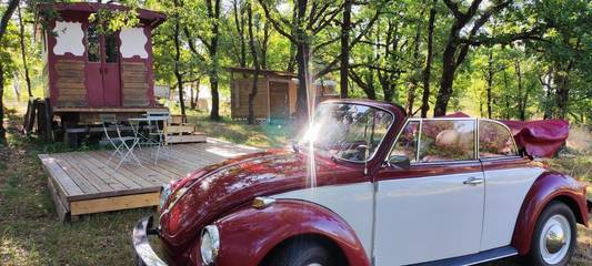 Gîte pour 2 personnes, avec jardin ainsi que vue et terrasse à Carnac-Rouffiac