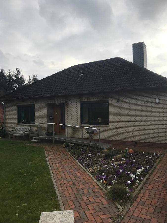 Ferienhaus für 4 Personen, mit Terrasse und Garten sowie Ausblick in Nordleda