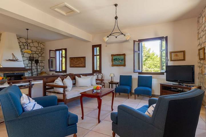 Casa de Piedra Liladi Villa con piscina privada. in Cefalonia