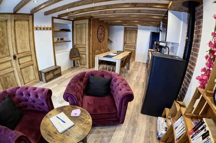 Gîte pour 6 personnes, avec terrasse