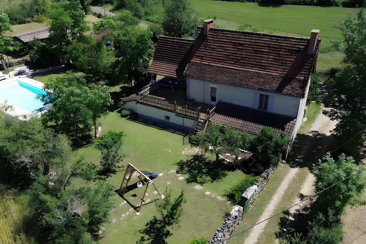 Maison de vacances pour 10 personnes, avec bassin pour enfant et jardin, animaux acceptés dans le Lot - 2