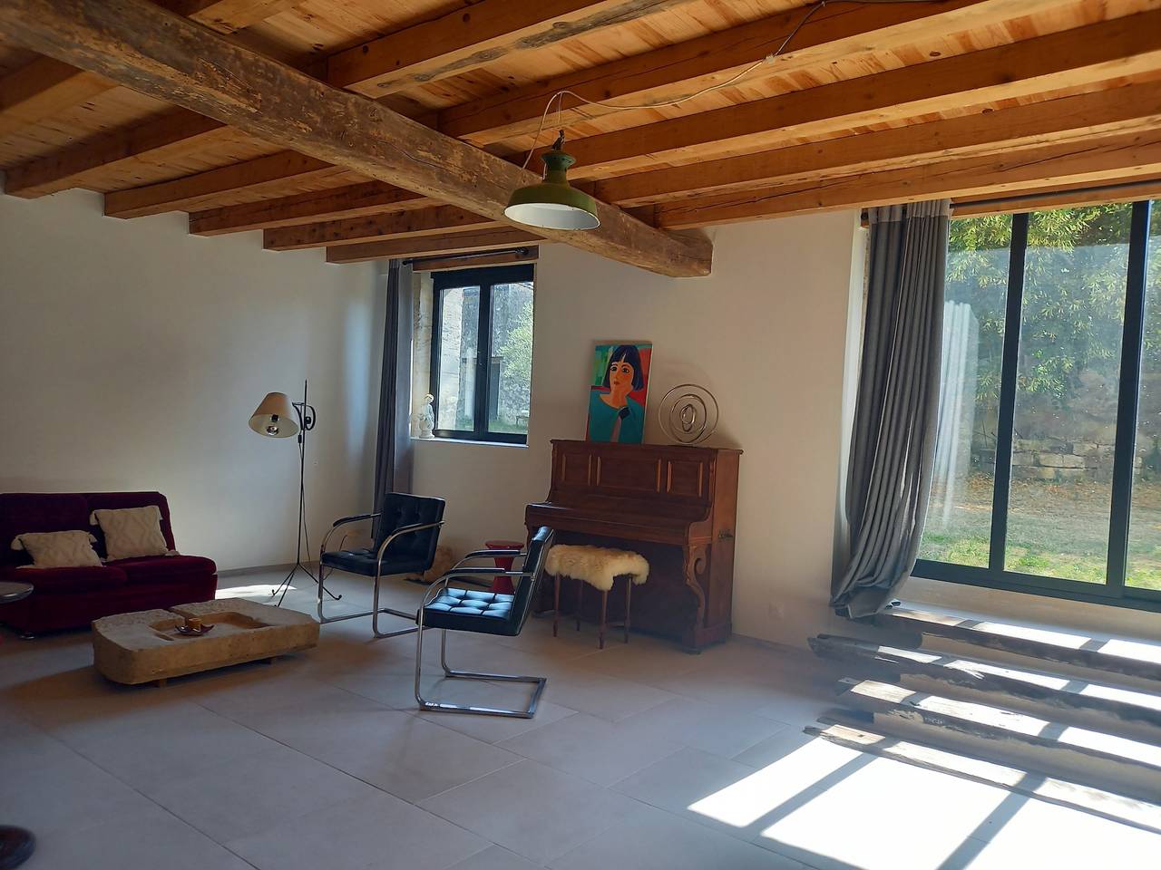 Clos Du Zard - Piscine privée in Jugazan, Région de Libourne