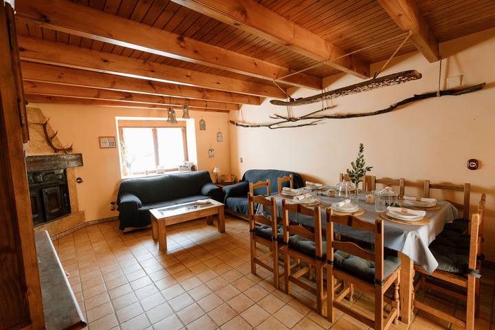 Casa rural El Cañico mit privater Terrasse, Ausblick und Garten in Zamora in Otero de Bodas, Zamora Provinz