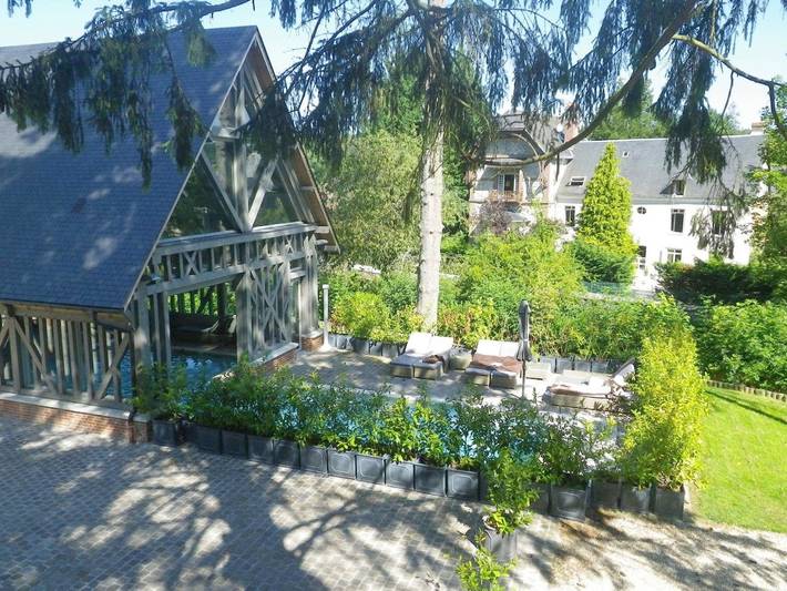 Hôtel pour 2 personnes, avec piscine et sauna ainsi que vue et jardin, animaux acceptés à Lyons-la-Forêt - 3