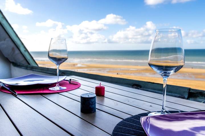 Gîte pour 4 personnes, avec balcon à Varaville - 2