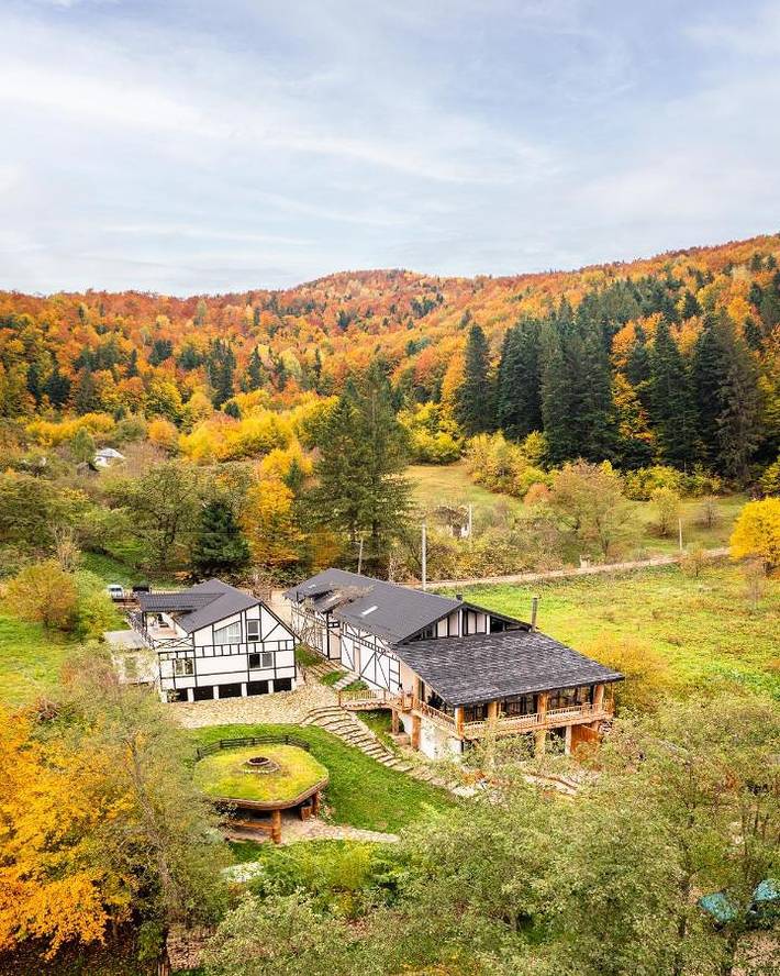 Bungalow für 4 Personen, mit Sauna und Garten in Rumänien