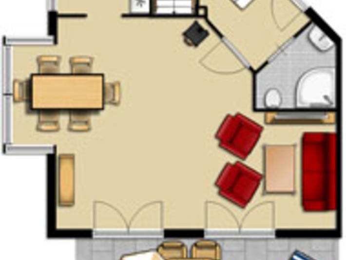 Ferienhaus für 6 Personen, mit Terrasse und Garten sowie Sauna auf Langeoog - 2