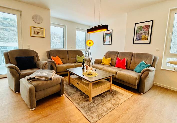 Ferienwohnung für 4 Personen, mit Balkon - 1