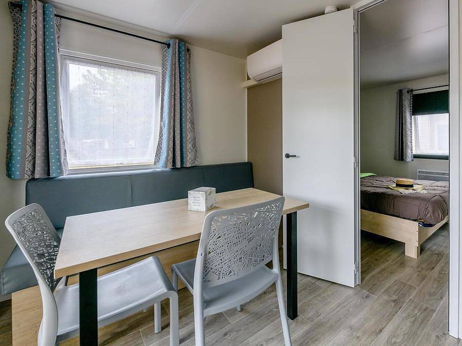 Camping l'Arbre d'Or  - Mobilheim 4 personen - Mobilheim 1 Schlafzimmer Komfort- 20m² 2/4 Pers. in Parentis-en-Born, Côte d’Argent