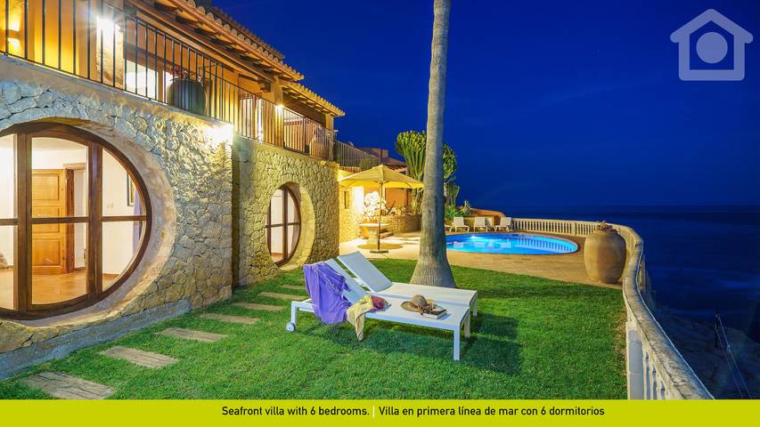 Villa für 12 Personen mit Garten in Cala Baladrar (Benissa), Benissa