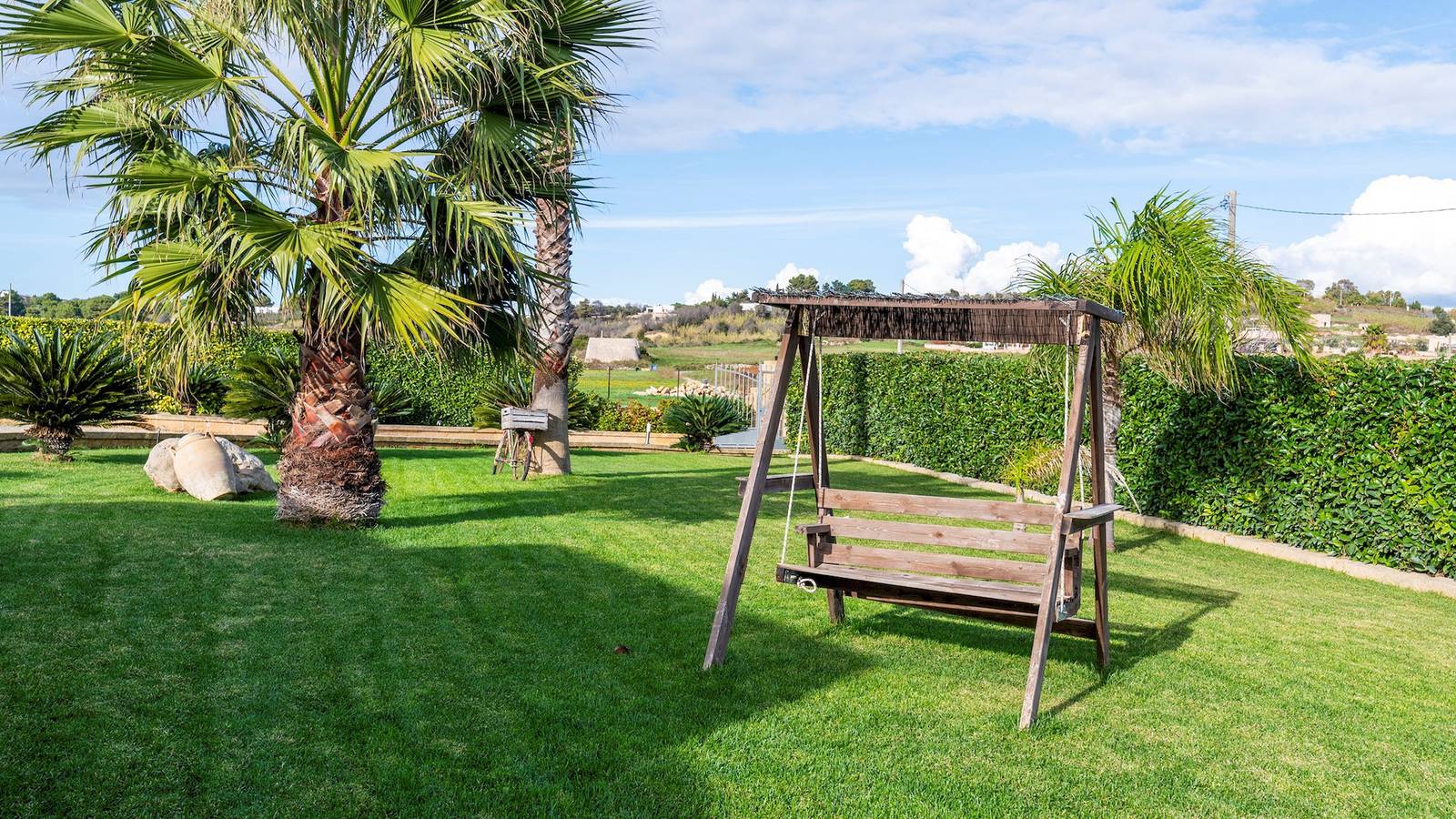 Villa für 4 Personen mit Garten in Salve, Golf von Tarent