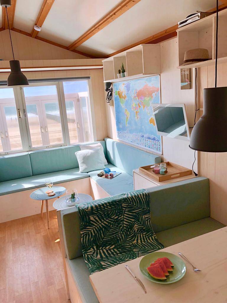 Strandschlafhäuschen bei Dishoek direkt am Meer mit Panoramablick und Terrasse, Nummer 342 in Koudekerke, Walcheren