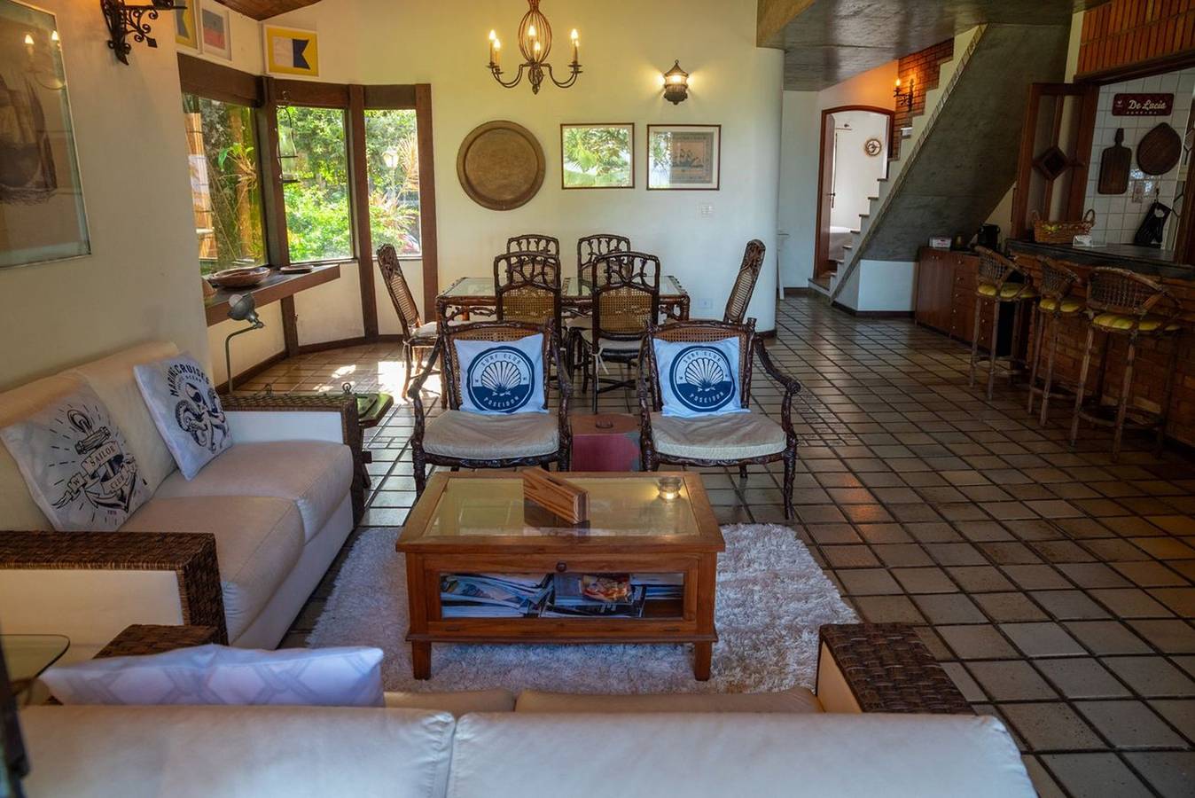 Casa Pé na Areia c/ Cenário Privilegiado em Guaecá in São Sebastião, Região Metropolitana do Vale do Paraíba e Litoral Norte