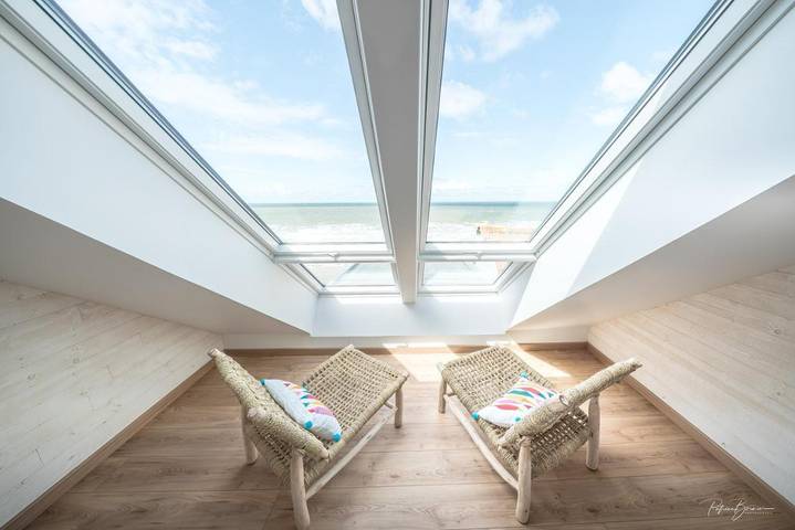 Maison d’hôte pour 4 personnes, avec vue et terrasse à Merlimont