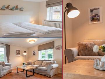 Ferienwohnung für 2 Personen, mit Garten und Terrasse, mit Haustier in Alkersum
