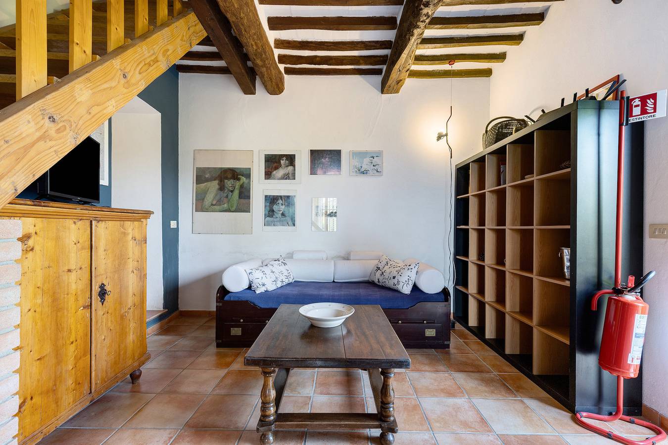 Ferienhaus 'La Ripa - Appartamento I Nidi' mit Gemeinschaftspool, Garten und Wlan in San Gimignano, Siena Provinz