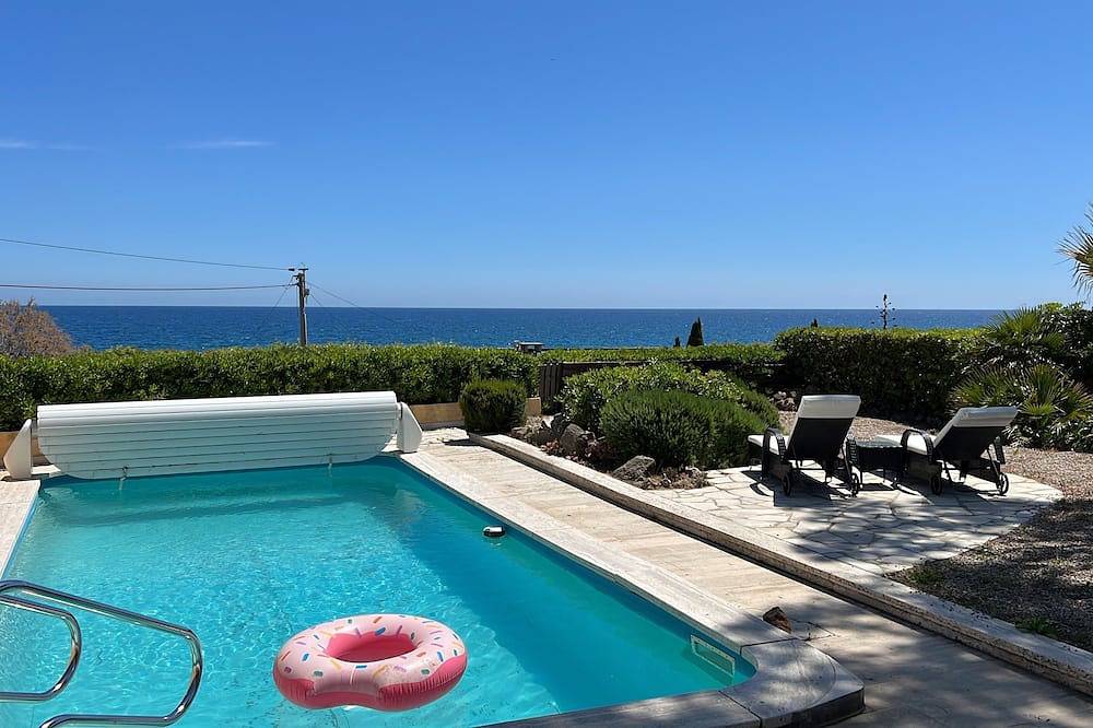 Strandhaus mit Pool in Les Issambres 4****, 40 Meter zum Meer Plage La Gaillarde in Roquebrune-sur-Argens, Mittelmeerküste (Frankreich)