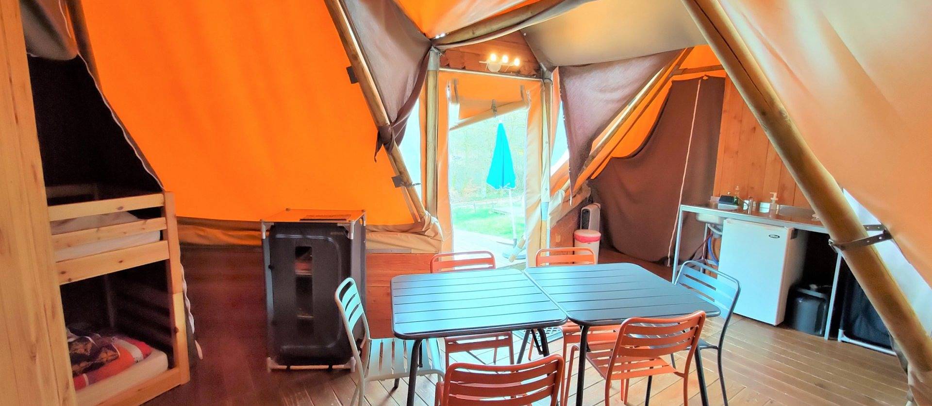 Tipis 4 ou 6 personnes - Gites Activital Lac des Settons in Lac des Settons (Montsauche-les-Settons), Montsauche-les-Settons