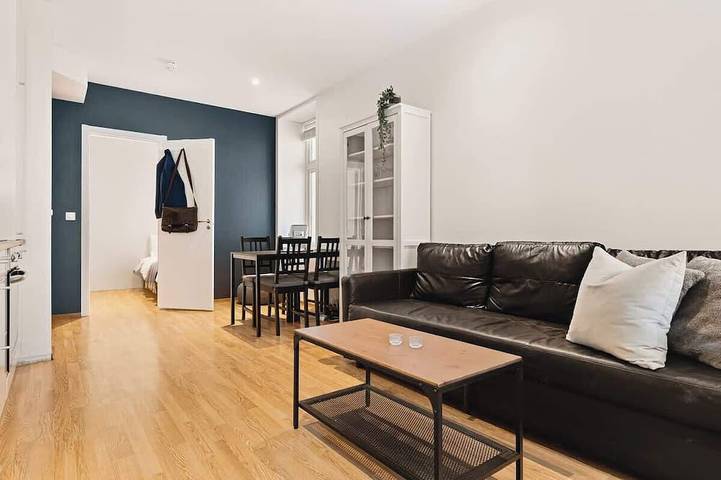 Appartamento per 4 persone, con balcone e giardino, con animali domestici a Bergen