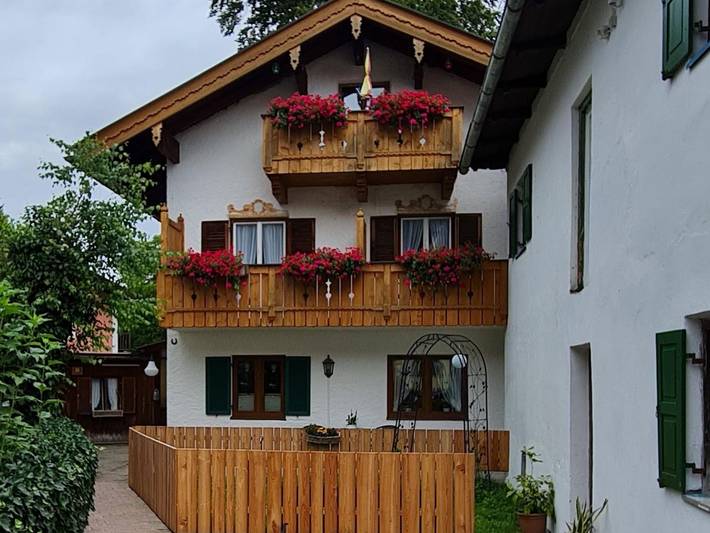Ferienwohnung für 3 Personen, mit Balkon im Mittenwald