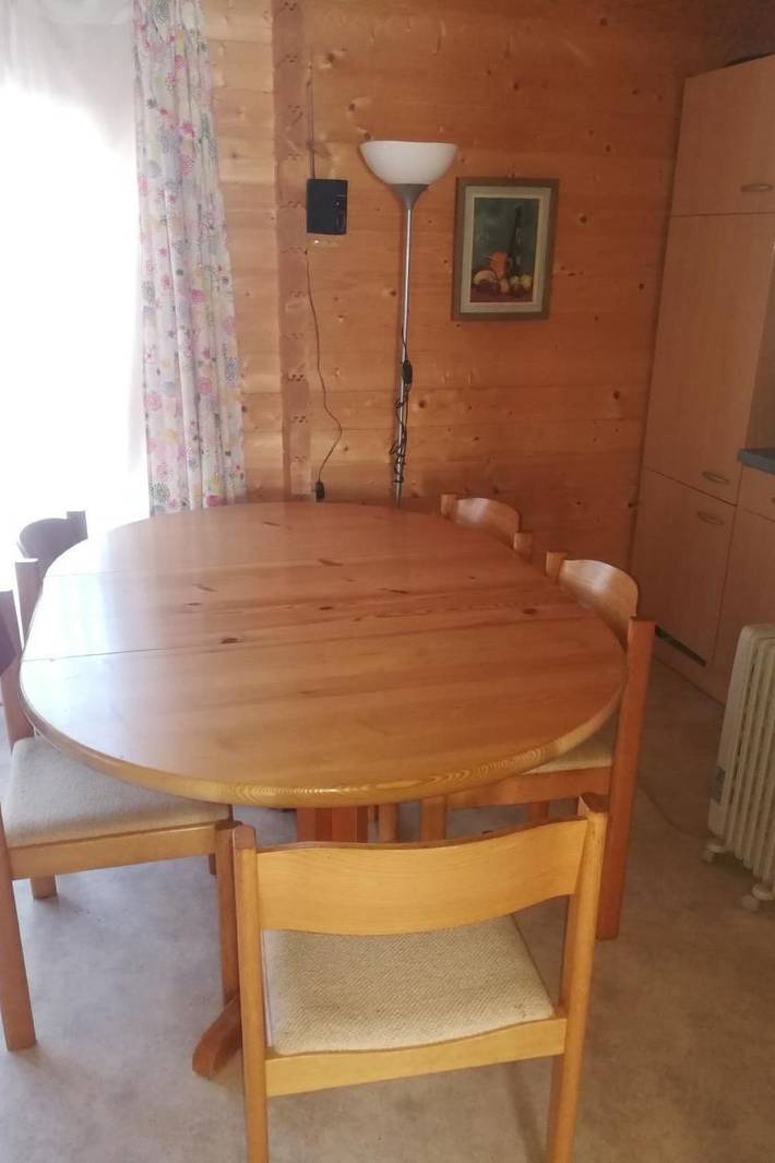 Chalet/ Blockhaus auf Camping in Oberwil im Simmental, Berner Oberland