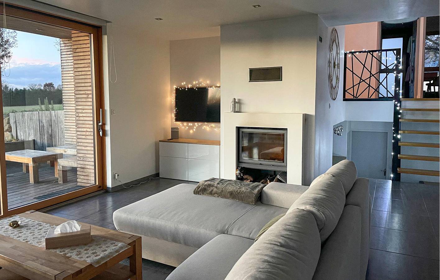 2Km von Languédias: Geräumiges Apartment mit Parkplatz & Garten in Plélan-le-Petit, Dinan und Umgebung