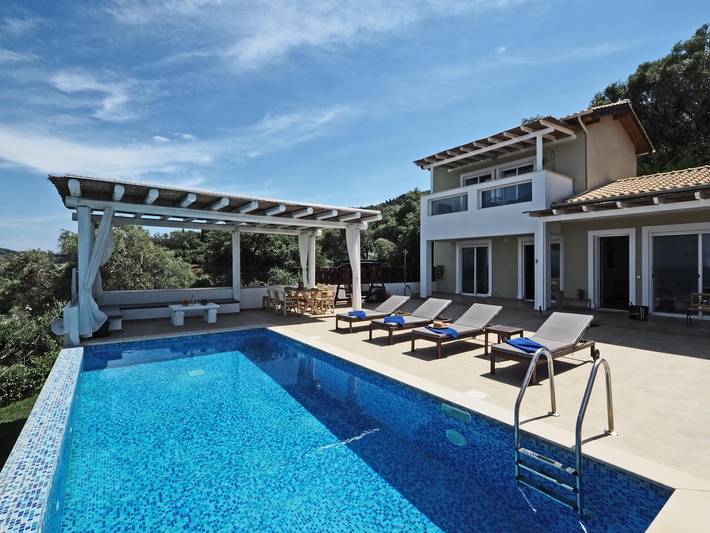 Villa mit pool für 6 Personen, mit Garten auf Korfu - 2