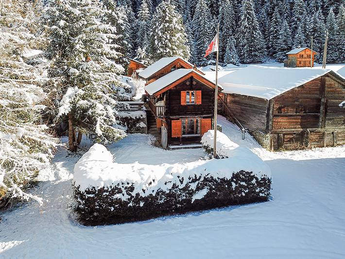 Location de vacances pour 5 personnes, avec jardin à Hérémence