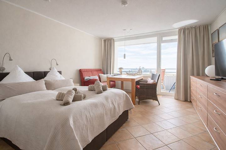 Ferienwohnung für 2 Personen, mit Balkon auf Borkum - 2