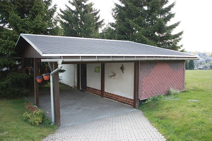 Ganze Ferienwohnung, Ferienhaus Christel Beiersdörfer - Ferienhaus mit einem Schlafraum in Neuhaus am Rennweg, Rennsteig