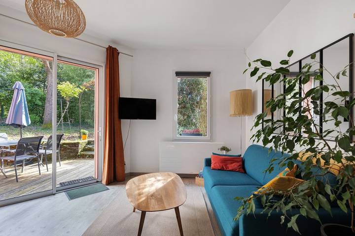 Gîte „Am Rande von Angers“ mit privater Terrasse und Garten, nahe Terra Botanica in Avrillé, Angers und Umgebung