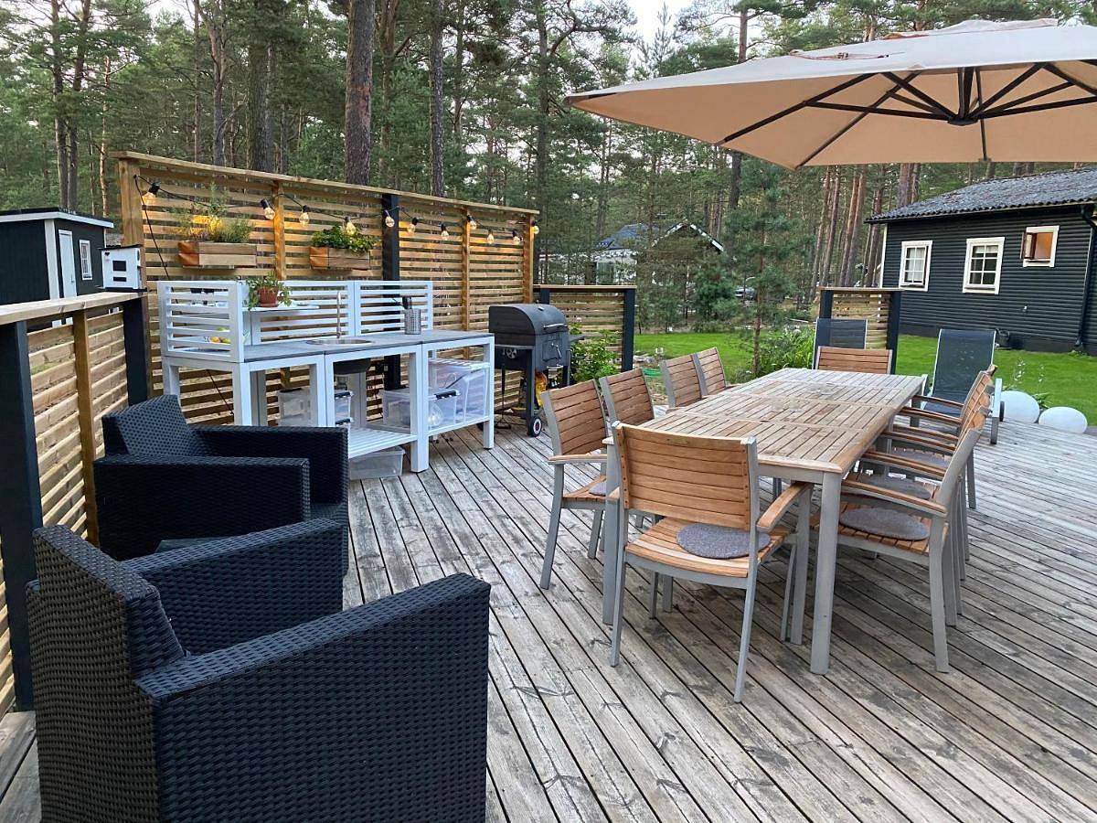 Havsnära paradis för det större sällskapet in Yngsjö, Schwedische Ostsee