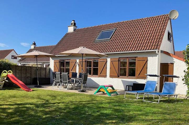 Ferienpark für 6 Personen, mit Terrasse und Garten sowie Pool in Belgische Küste
