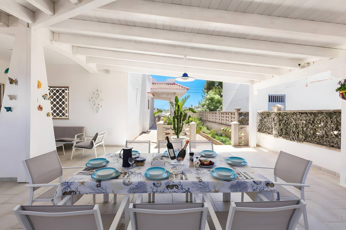 Appartement entier, Appartement « Villetta Sea Sunset » avec terrasse privée, Wi-Fi et climatisation in Specchiarica, Manduria