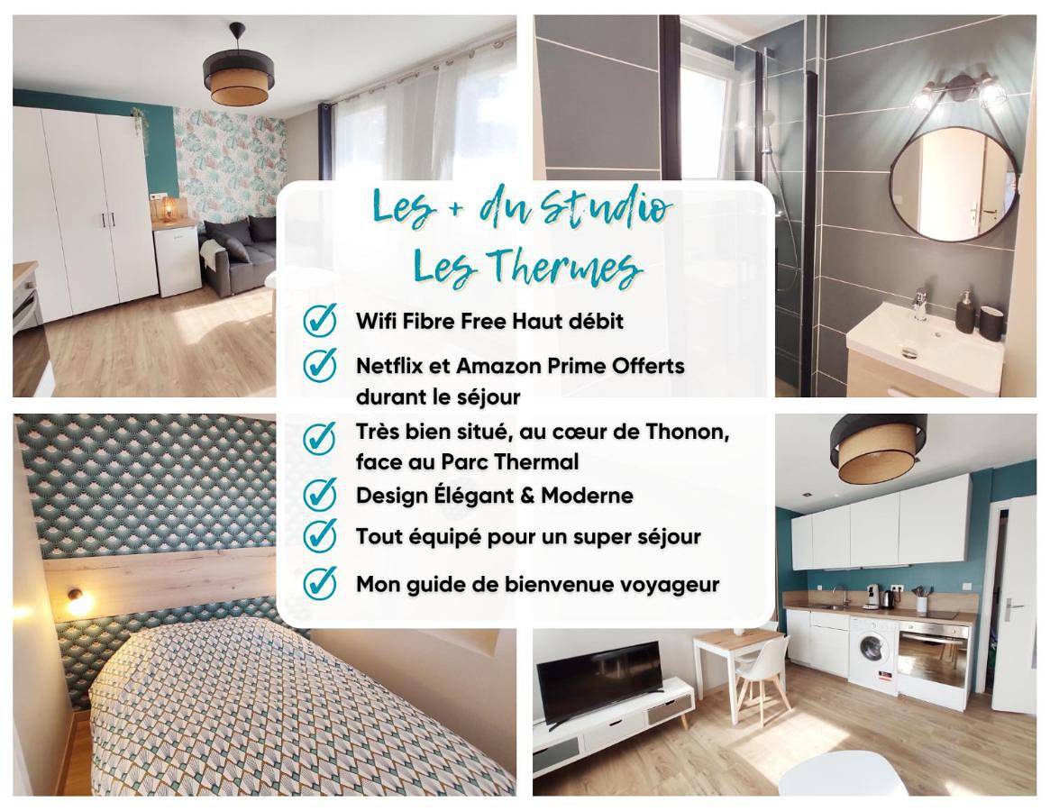 Appartement entier, One-Bedroom Apartment in Thonon-les-Bains, Région de Thonon-les-Bains