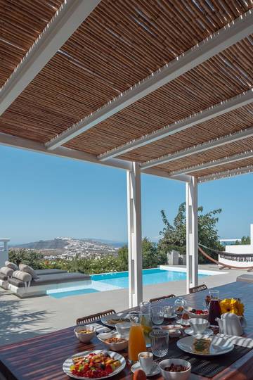 Villa pour 6 Personnes dans Pyrgos Kallistis, Santorin, Photo 3