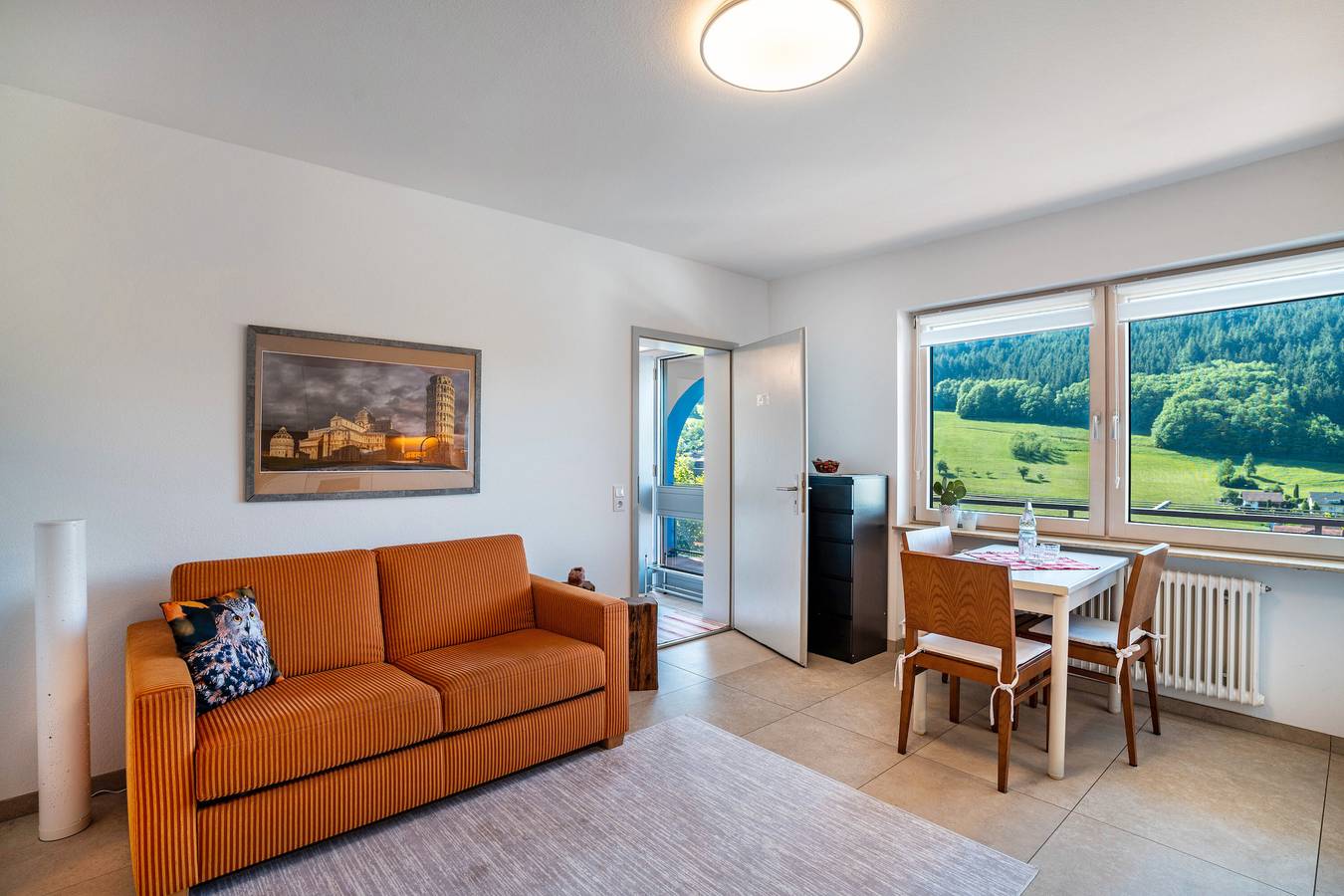 Ganze Wohnung, Ferienwohnung 'Little Nest' mit Bergblick, Balkon und Wi-Fi in Seebach, Mittlerer Schwarzwald