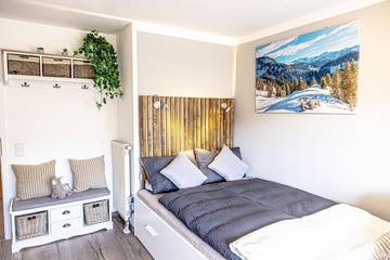 Ferienwohnung für 2 Personen, mit Garten und Ausblick sowie Terrasse in Thalkirchdorf