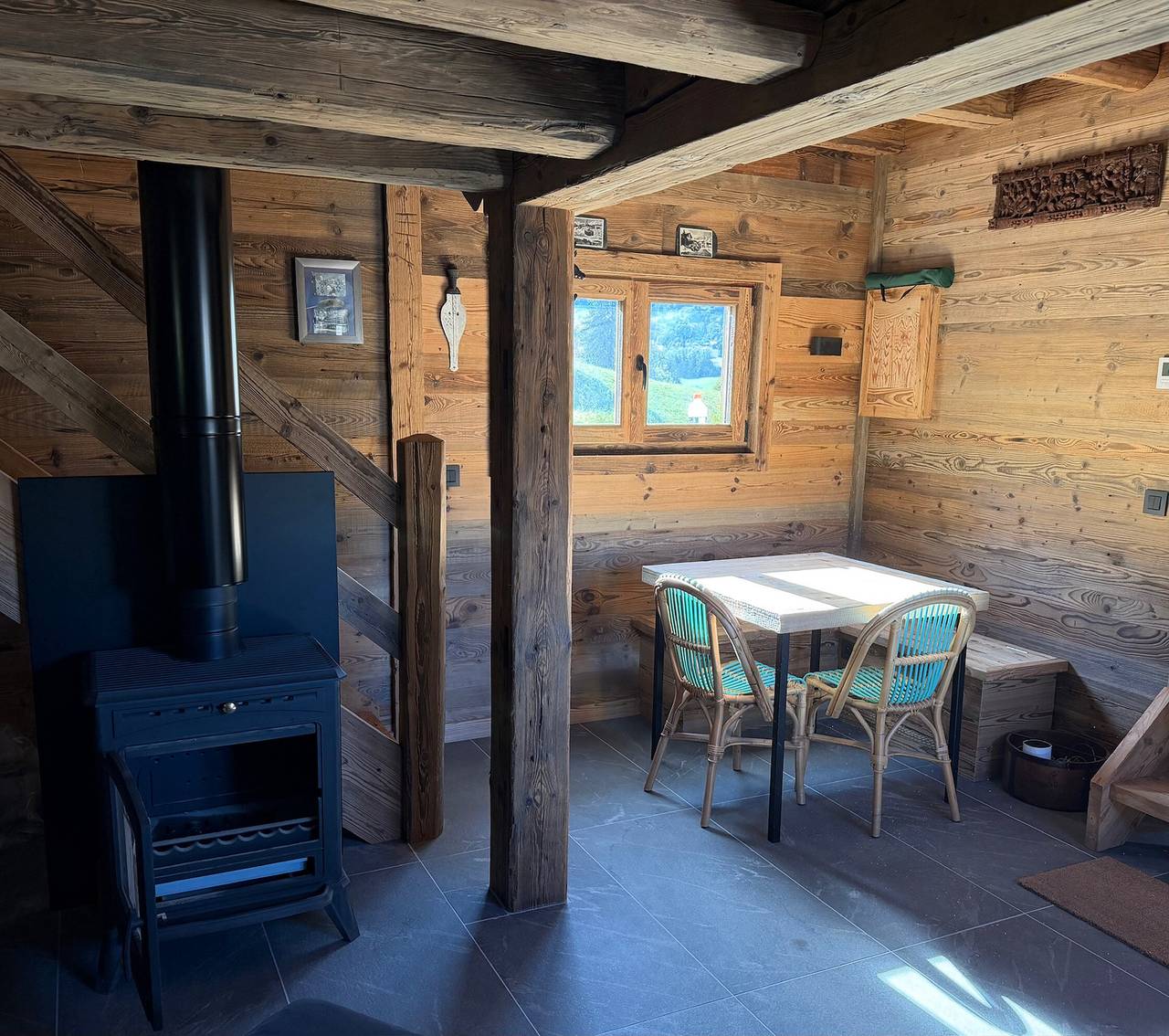 Chalet « Mazot De La Pointe Percée » con Balcón in Combloux, Pays du Mont-Blanc