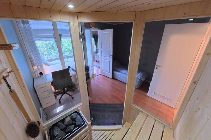 Ganze Wohnung, Koselig 2-etasjes leilighet med sauna in Tromsø