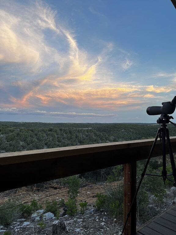 Hill Country cabin on 260 acres in Leakey, Real County